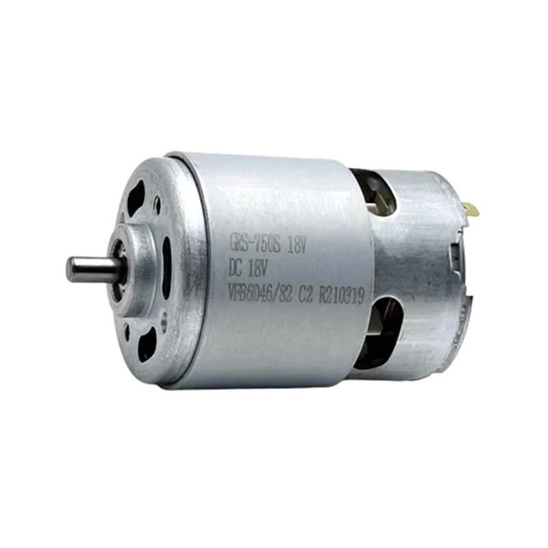 RS-750SH-6046 DC 12V 14,4V 18V 16000 U/min Hochgeschwindigkeits-Motor mit großem Drehmoment, Mini 42mm Motor für DIY Elektro-Schlagbohrmaschine, Gartenwerkzeuge, Spielzeug