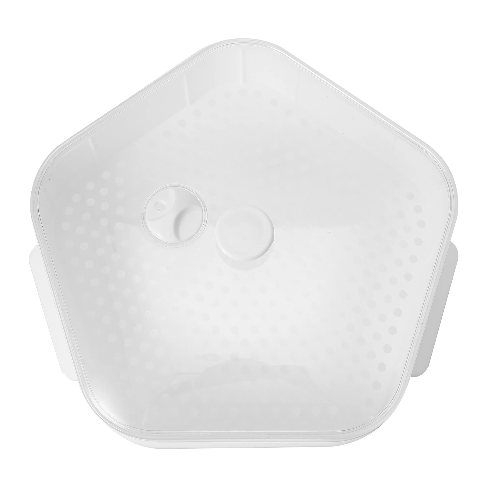 

Steamer Large Capacity Food Grade PP White Rectangular Easy Clean Reusable Kitchen Tool Plastic Container Storage Solution