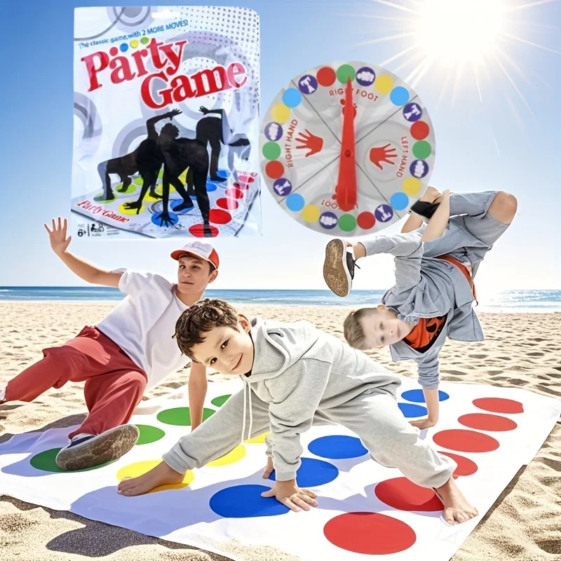 

Children's interactive multiplayer board game - dance party version with music, perfect for outdoor activities and holiday gifts