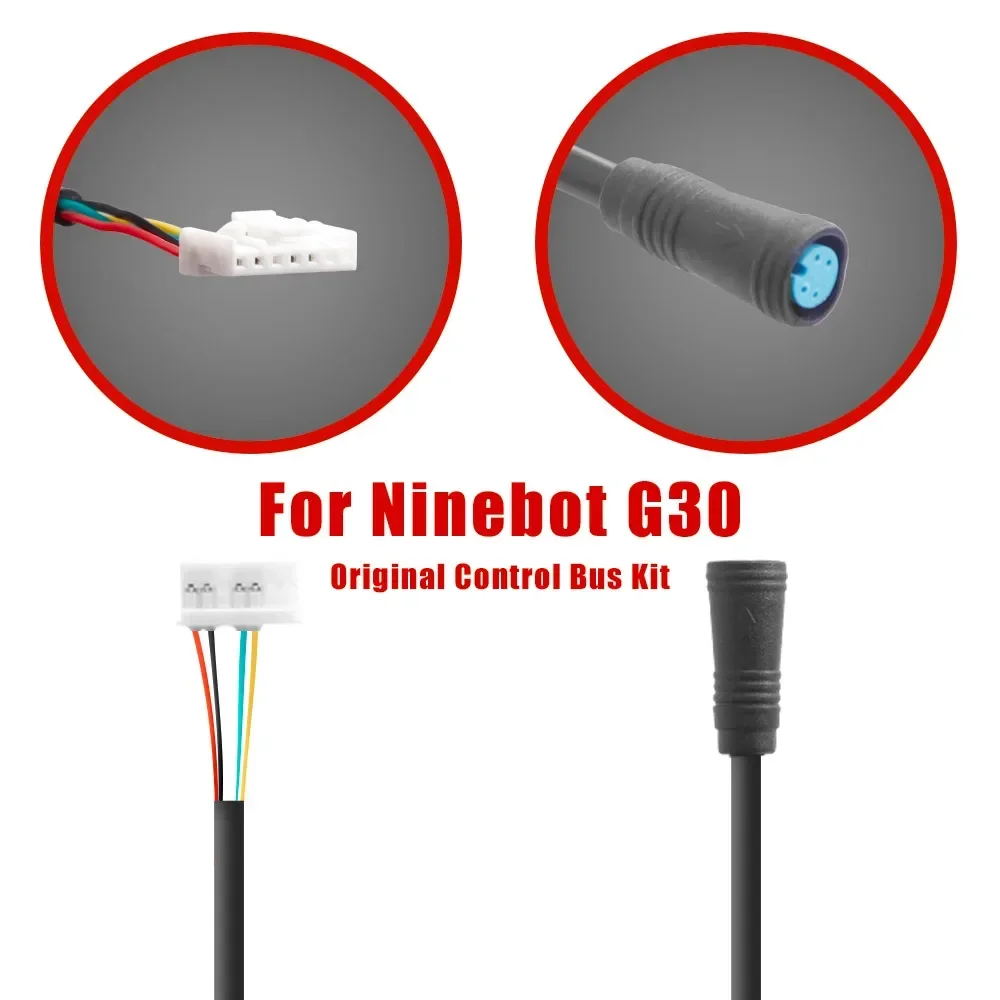 내마모성 전원 어댑터 충전 데이터 케이블 Ninebot MAX G30/G30D 전기 스쿠터 전원 케이블용 전원 코드 컨트롤러 와이어