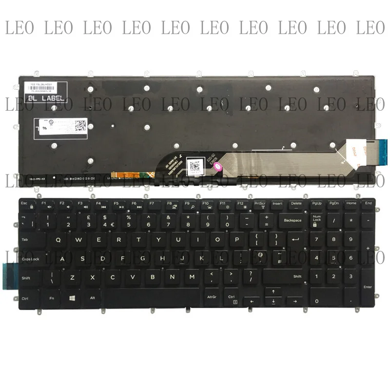 MY Keyboard for Dell P66F P66F001 P72F P72F002 P75F P75F001 P75F002 P75F003 P75F006