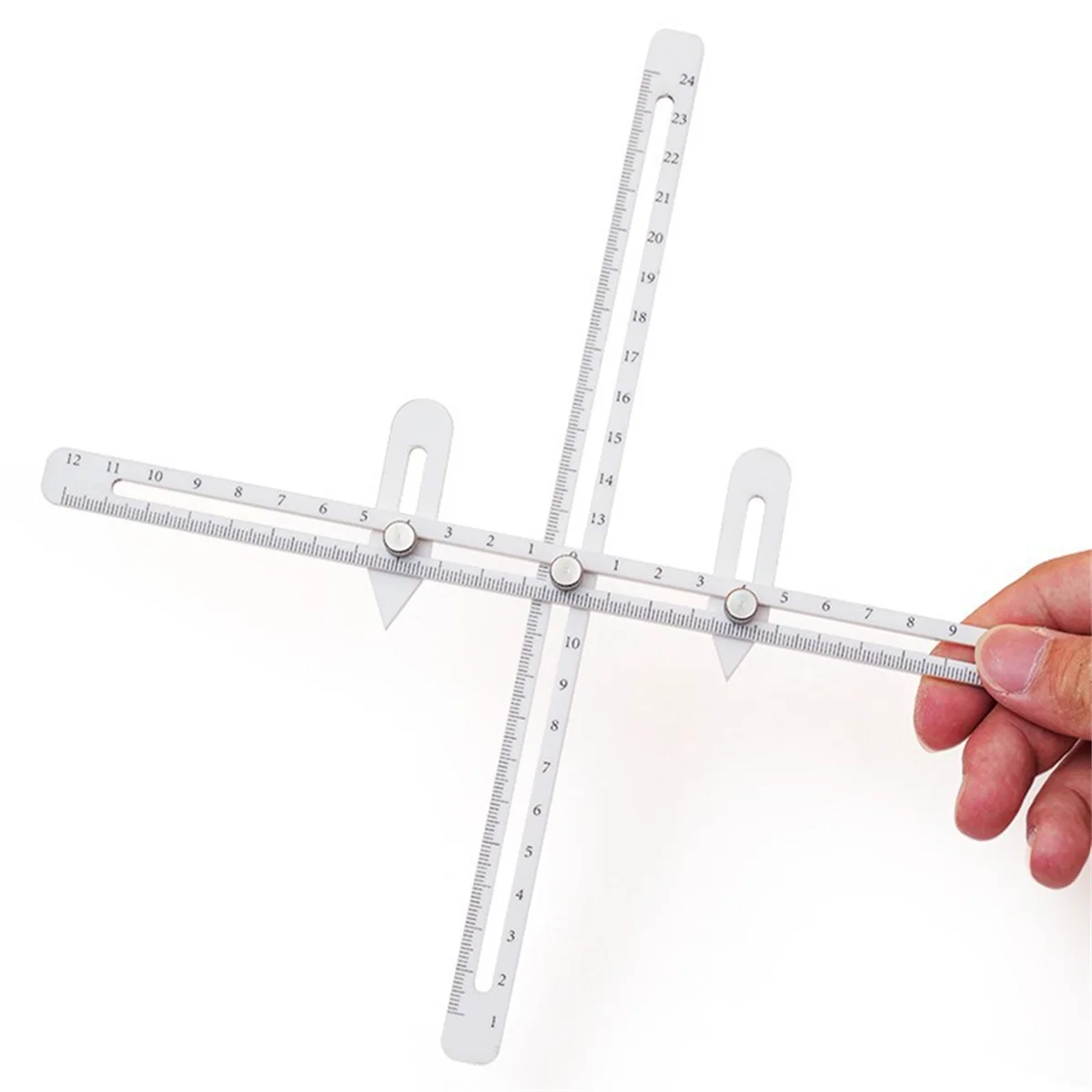 

A04I Ceramic Measuring Rule Combo Tool Set Multifunctional Depth/Thickness/ Measuring Ruler Pottery Tools