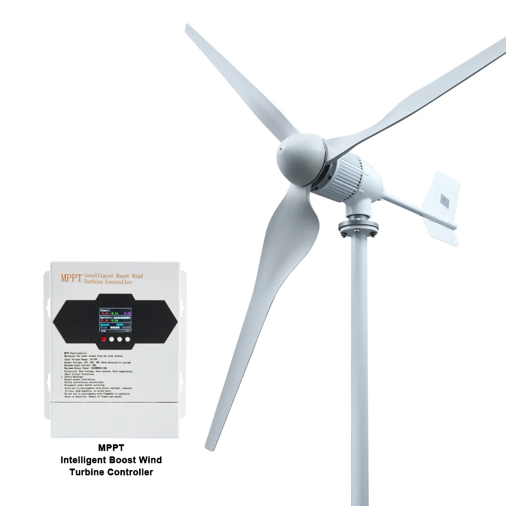 

6000W Wind and Solar Hybrid Controller Solar Panel Charge Controller 12V 24V 48V MPPT Dump Load for Wind Solar Generator