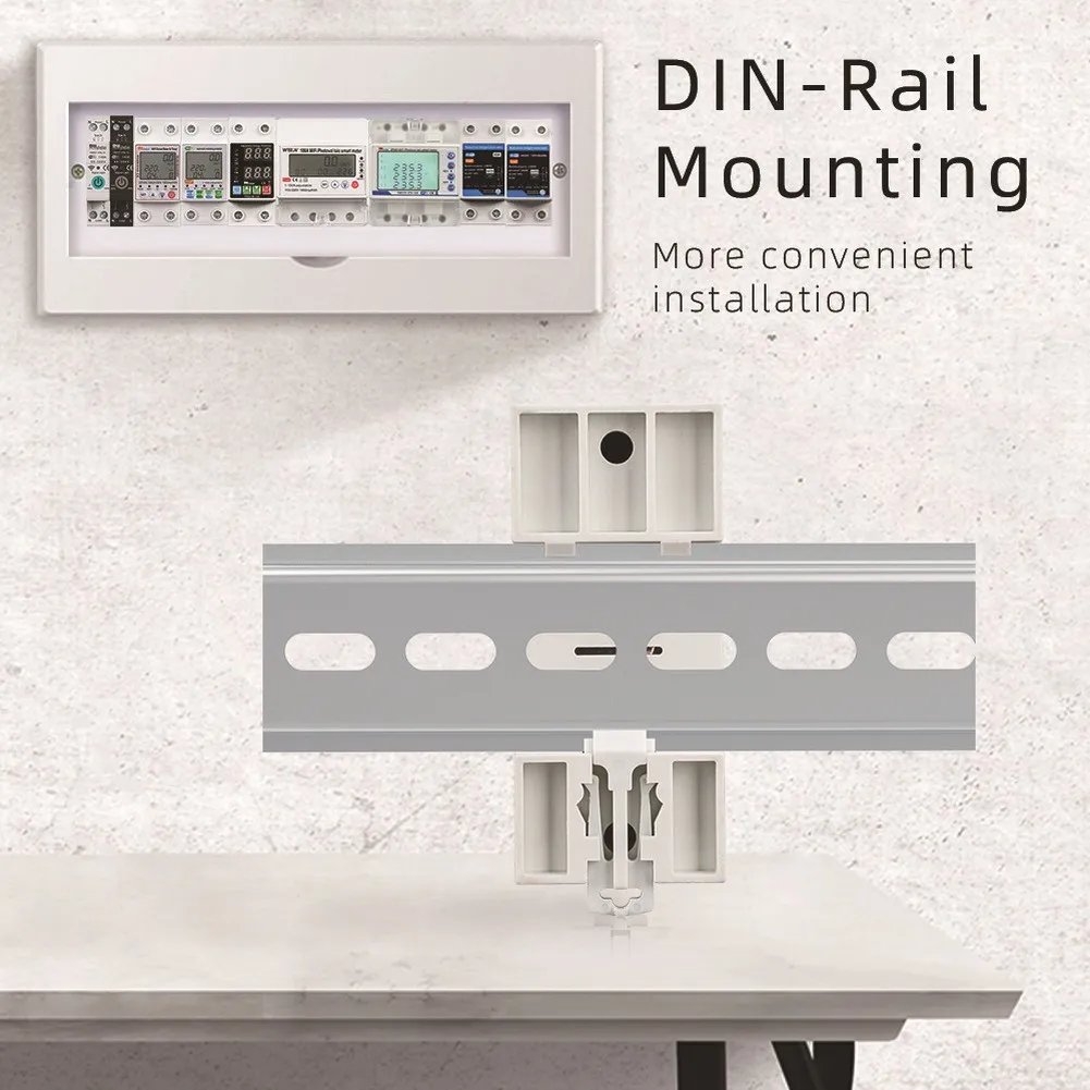 واقي الجهد المعتمد على WiFi مع شاشة عرض مزدوجة وإعادة ضبط تلقائي مناسب للسكنية والتجارية #4