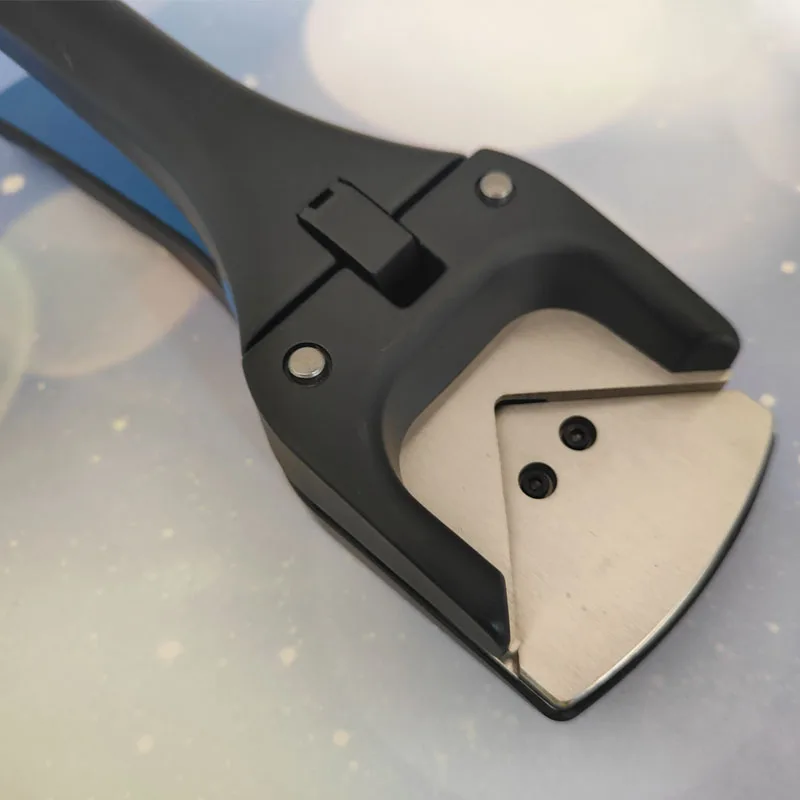 1 قطعة المقص الثقيلة R3 R5 R10 ثقب الزاوية لكمة شارة كبيرة فتحة مستديرة القاطع ل بطاقة PVC علامة ورق طباعة الصور آلة قطع #4