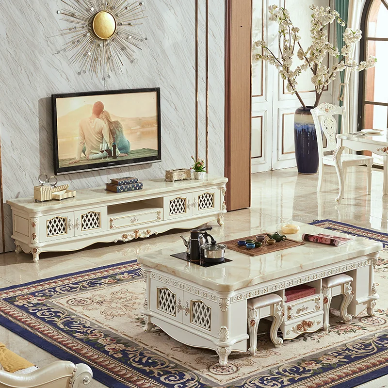 

Подставка для телевизора в гостиной, развлекательный центр для хранения, 75-дюймовый шкаф для телевизора, телевизионная комната из искусственного камня, современная мебель для дома