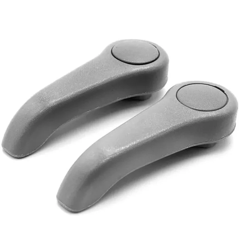 AU04 -1 Pair Grey Seat Recliner Adjustment Lever Pull Handle For Renault Clio MK2 Twingo MK1 1998-2007 7701470827