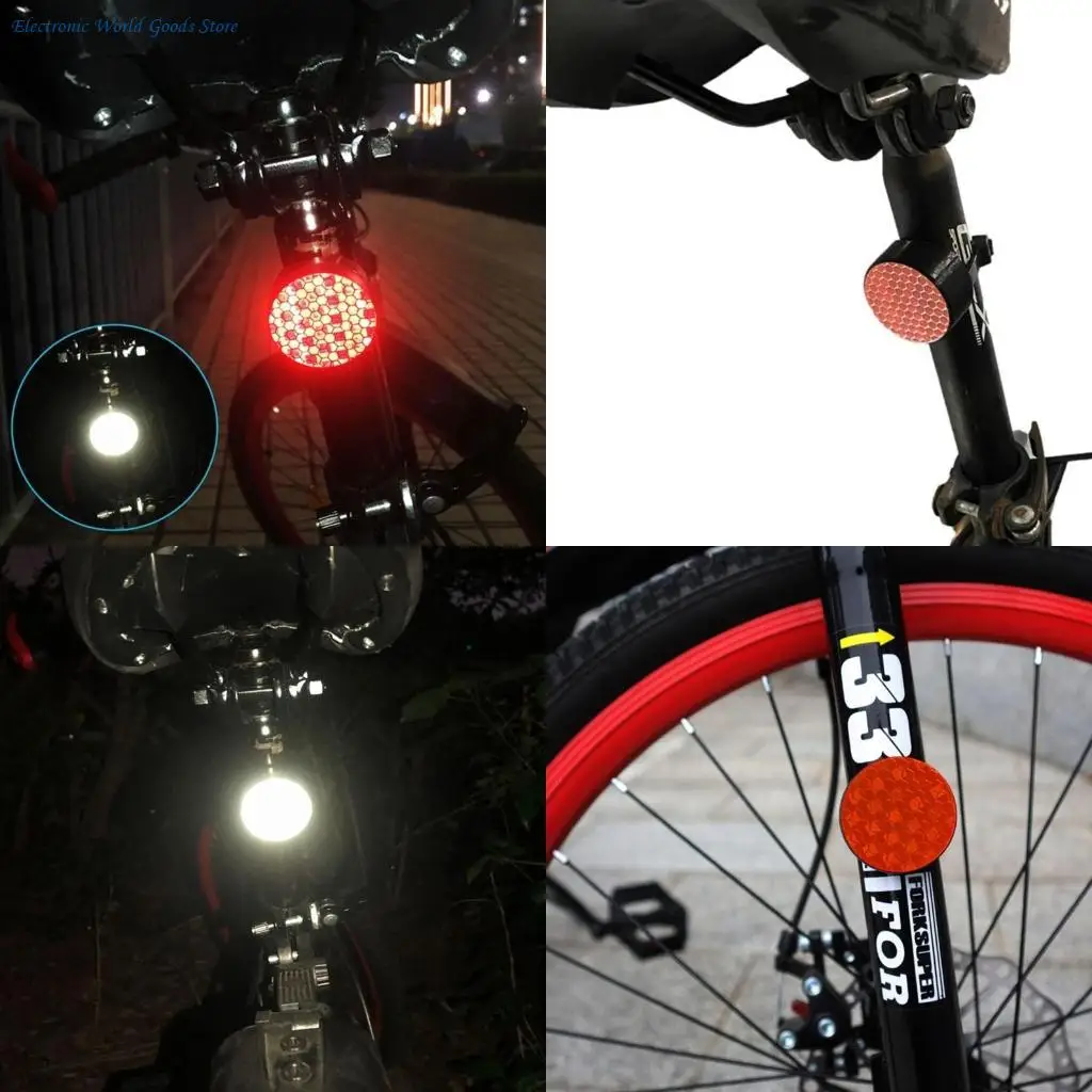 

A3PD Upgrade Mountain Bike Bike Reflector Taillight Installation for Locate