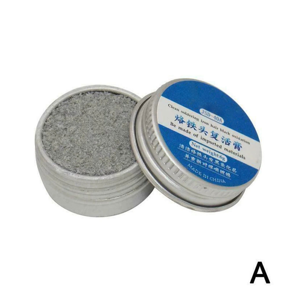 Detersivo per saldatura 6g/15g Old Solder Iron Tip Tinner e Cleaner Best Clean parti di utensili ossidati accessori per strumenti di saldatura