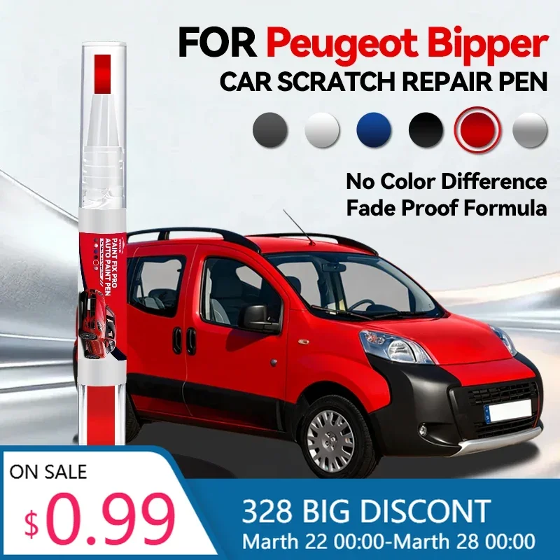 

Ручка-корректор для ремонта лакокрасочного покрытия Peugeot Bipper, средство для удаления царапин, аксессуары для авто, черный, белый, красный, синий, серебристый цвета.