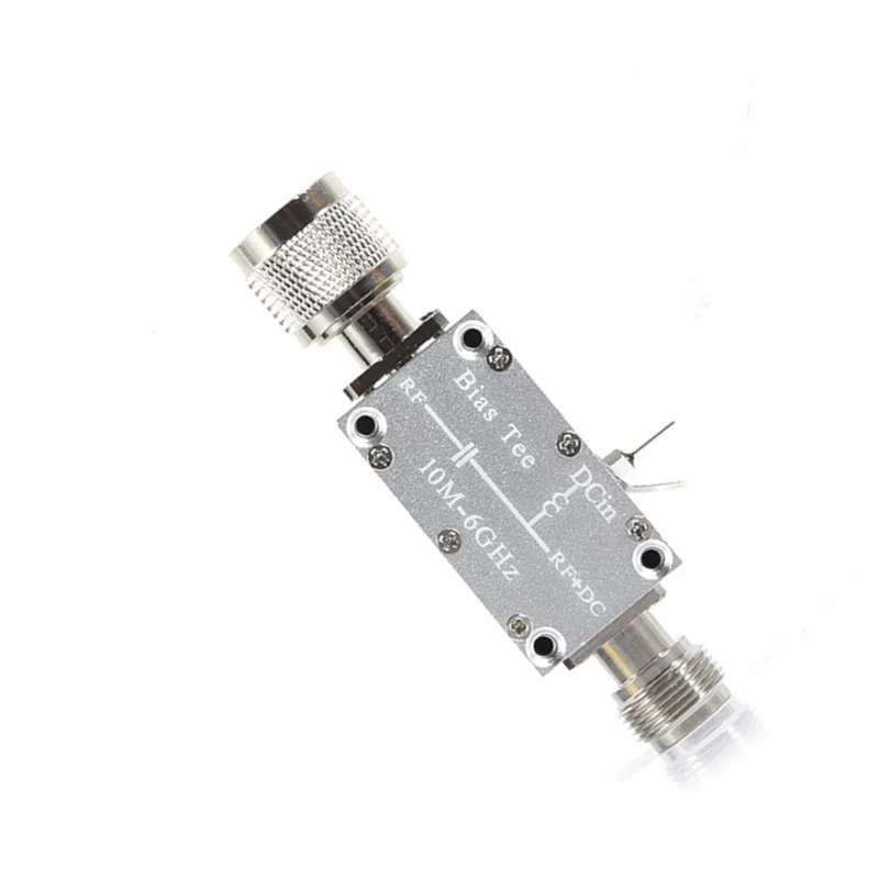N75R-N رئيس RF المغذية RF DC مانع التحيز المغذية التحيز المحملة 10Mhz-6Ghz