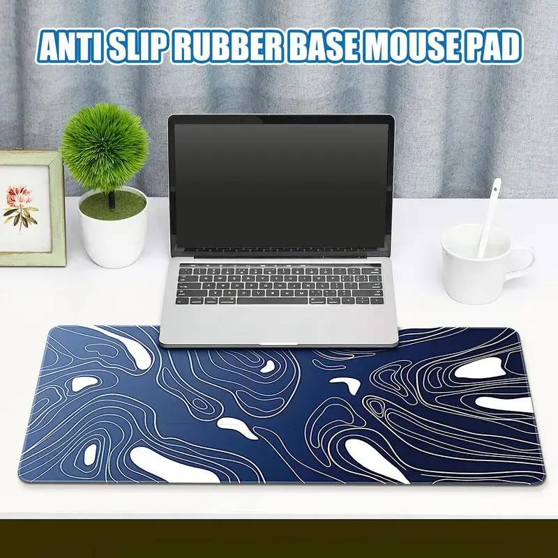 Antislip Toetsenbord Pad 31.5X11.81 Inch Groot Toetsenbord Pad Opvouwbare Rubberen Basis Muismat Groot Spel Muismat Voor Computer Helper