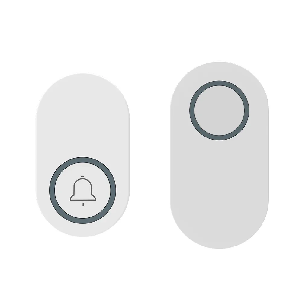 

Беспроводной дверной звонок на большие расстояния 150 м | 38-мелодия | Сигнализация безопасности CR2032 с питанием от батареи