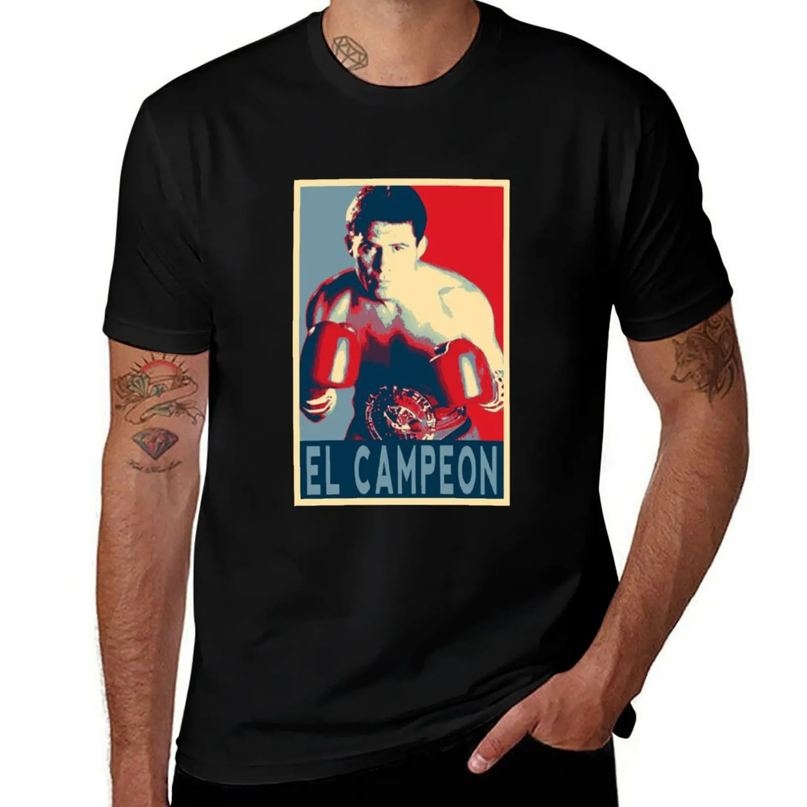 Julio Cesar Chavez T-Shirt Work Wear Breathable Tee T-Shirt