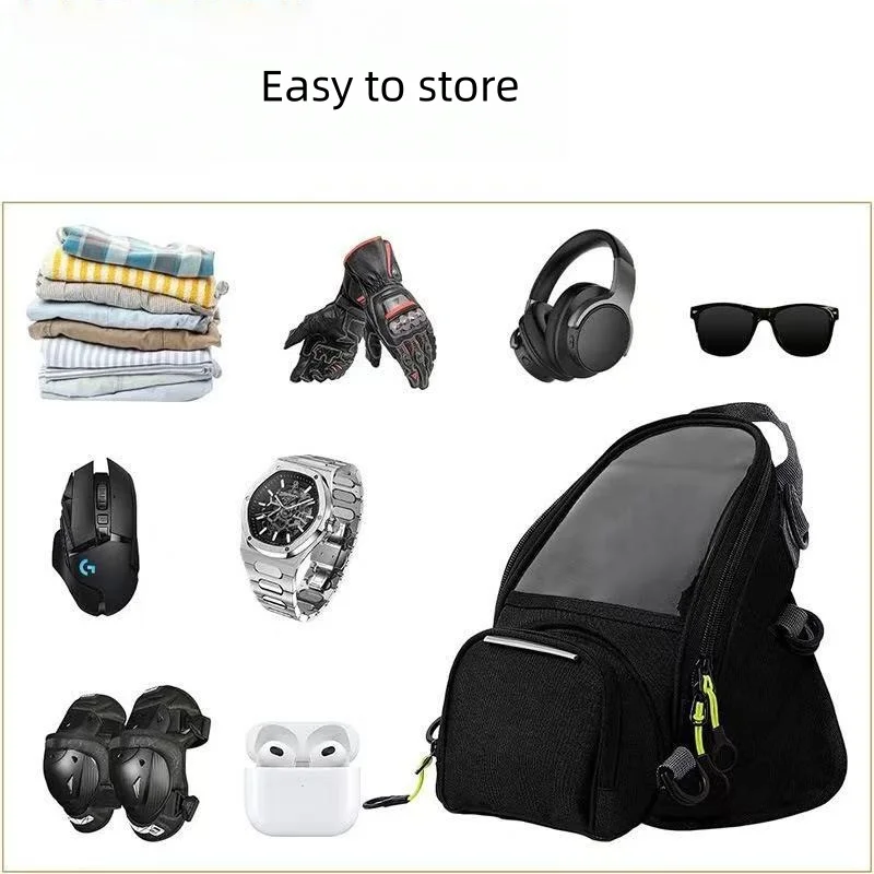 Motorrad-Tasche, Tanktasche, Touchscreen-Handytasche, strapazierfähige und tragbare Motorrad-Ausrüstung, Tanktasche – Detail 2