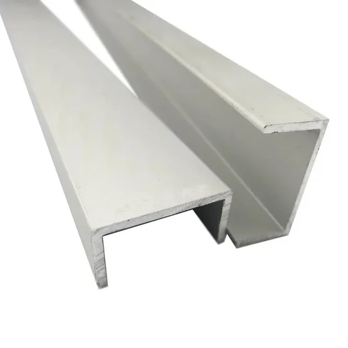 Imagen 2 del producto 1-10 Uds. Tira de borde cubierto de aleación de aluminio en forma de U, longitud de 100mm, 200mm, 300mm y 400mm, ranura para tarjeta de riel guía de canal en U de aluminio