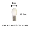 white S no battery