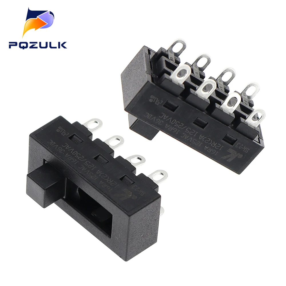 2PCS 12A 250V 3 Position 8 Pin Toggle Slide DIP Switch LQ-103H Hair Dryer Hot Cold Wind for JJ-15 Philips Flyco FH6218/20/21/31