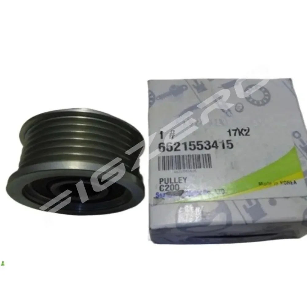 Auto Parts Genuine 6621553415 66215-53415 Generator Belt One-way Pulley for Ssangyong Actyon Kyron Rexton Rodius China Brand New