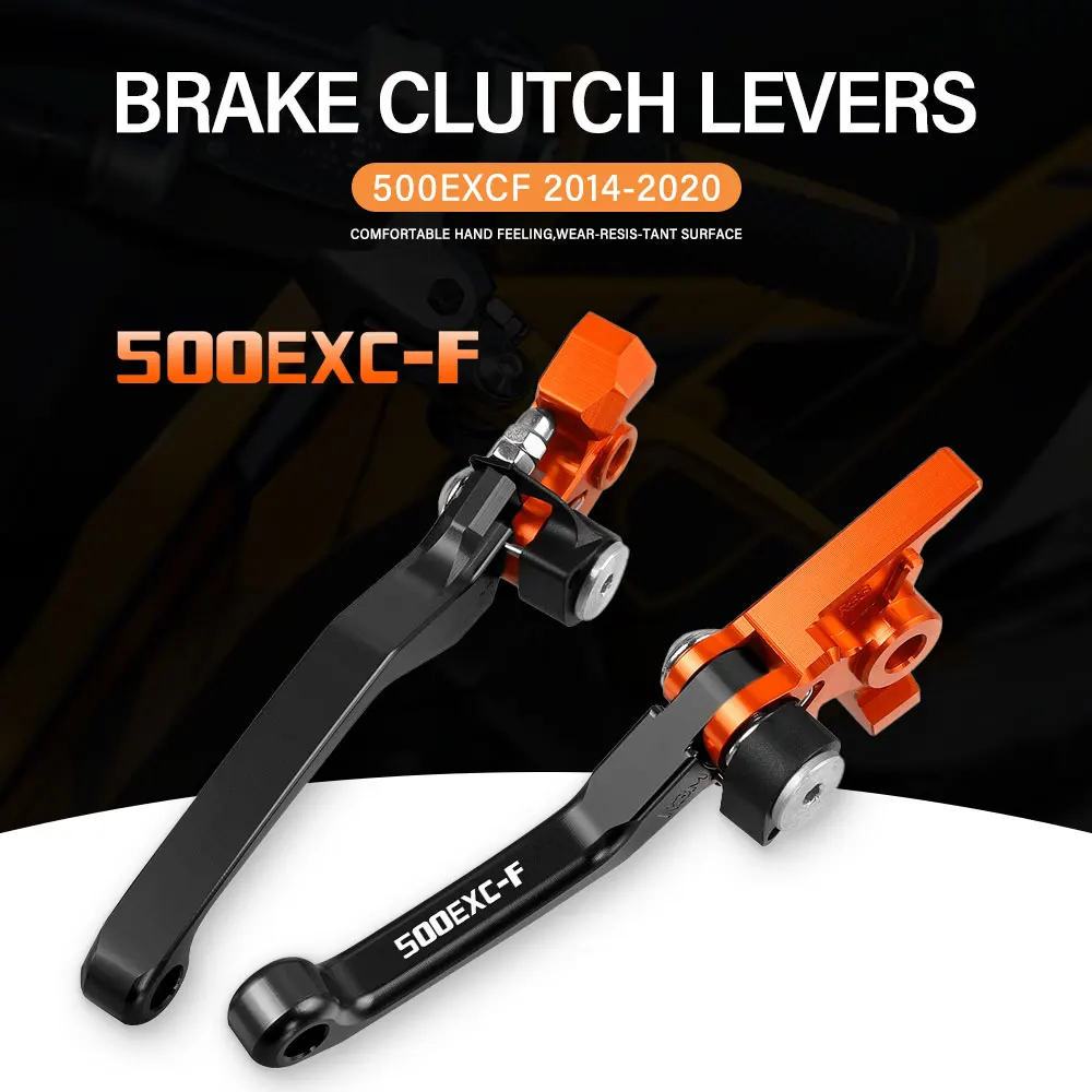 

Pivot Brake Clutch Levers For 500EXCF 500 EXC-F 2014 2015 2016 Motorcycle Accessories Dirt Pit Bike Brakes Handles Lever 500EXCF