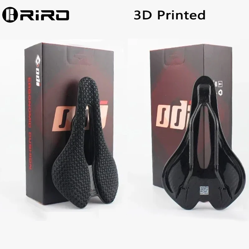 

ODI 3D-Printed Carbon Fiber Bike Saddle Ultra-Light Hollow Honeycomb Design Breathable Racing Saddle for Road/MTB/Mountain Bikes