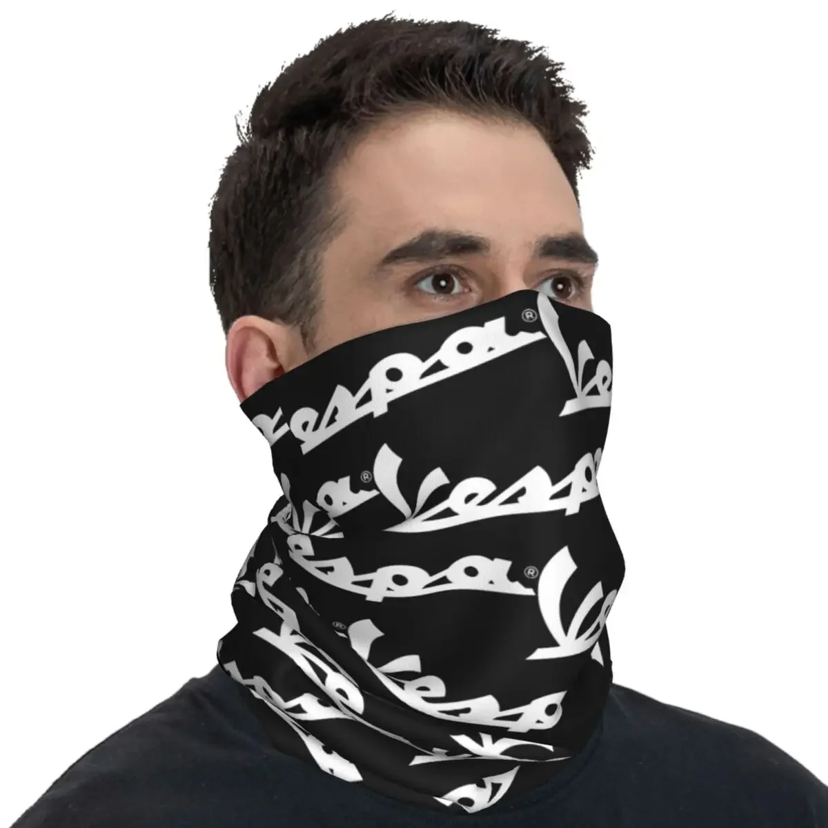 Outdoor Sports Balaclava Vespas Motor Cycling Mask Seamless Soft Motorcycle Funn Face Mask y2k Running Travel Windproof Scarves