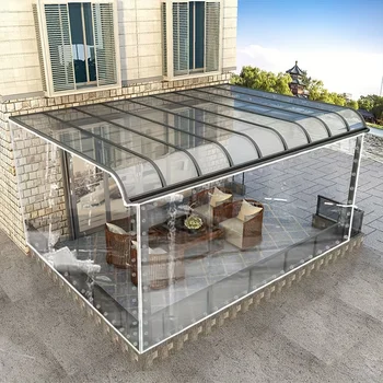 Transparent Outdoor Rain Tarp 1