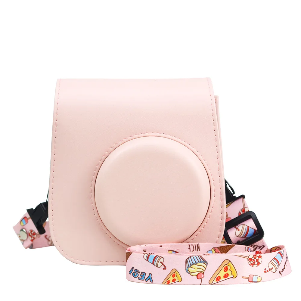 Cartoon Stickers Camera Strap for Fujifilm Instax Mini 12 11 8 8+ 9 25 Instant Camera / Case / Bag /Album/ Film  Rope 1.2 Meters