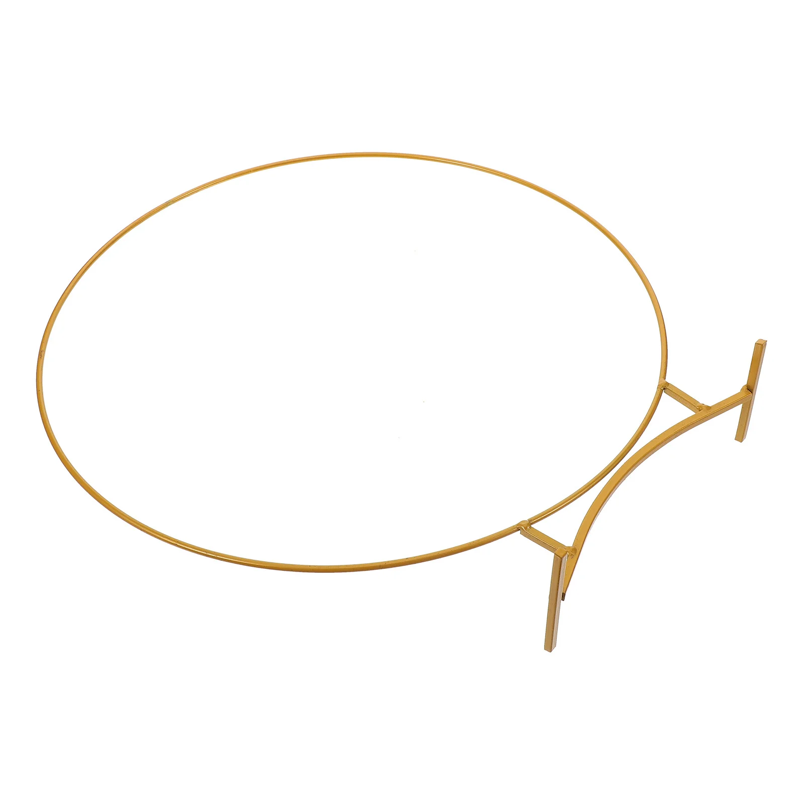 

Metal Floral Hoop Wreath Wire Frame Smooth Surface DIY Wedding Garland Table Centerpiece Decoration Metal Floral Hoops