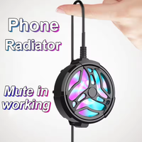 Universal Mobile Phone Cooler USB Fan Radiator Game Phone Cool Mute Heat Sink For iPhone Samsung Xiaomi Redmi Google Accessories