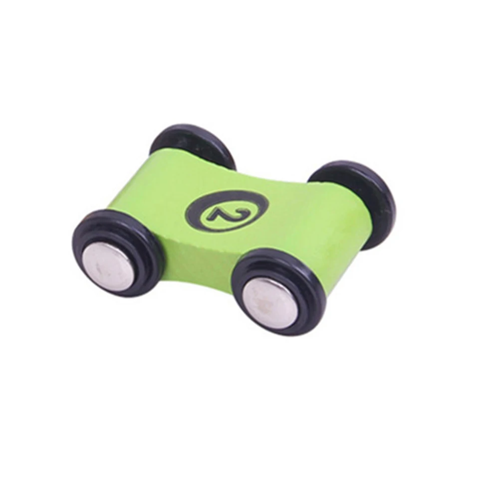 6 Pcs Wooden Board Game Racing Car Toys for Kids Children Cognitive Model Mini Bamboo