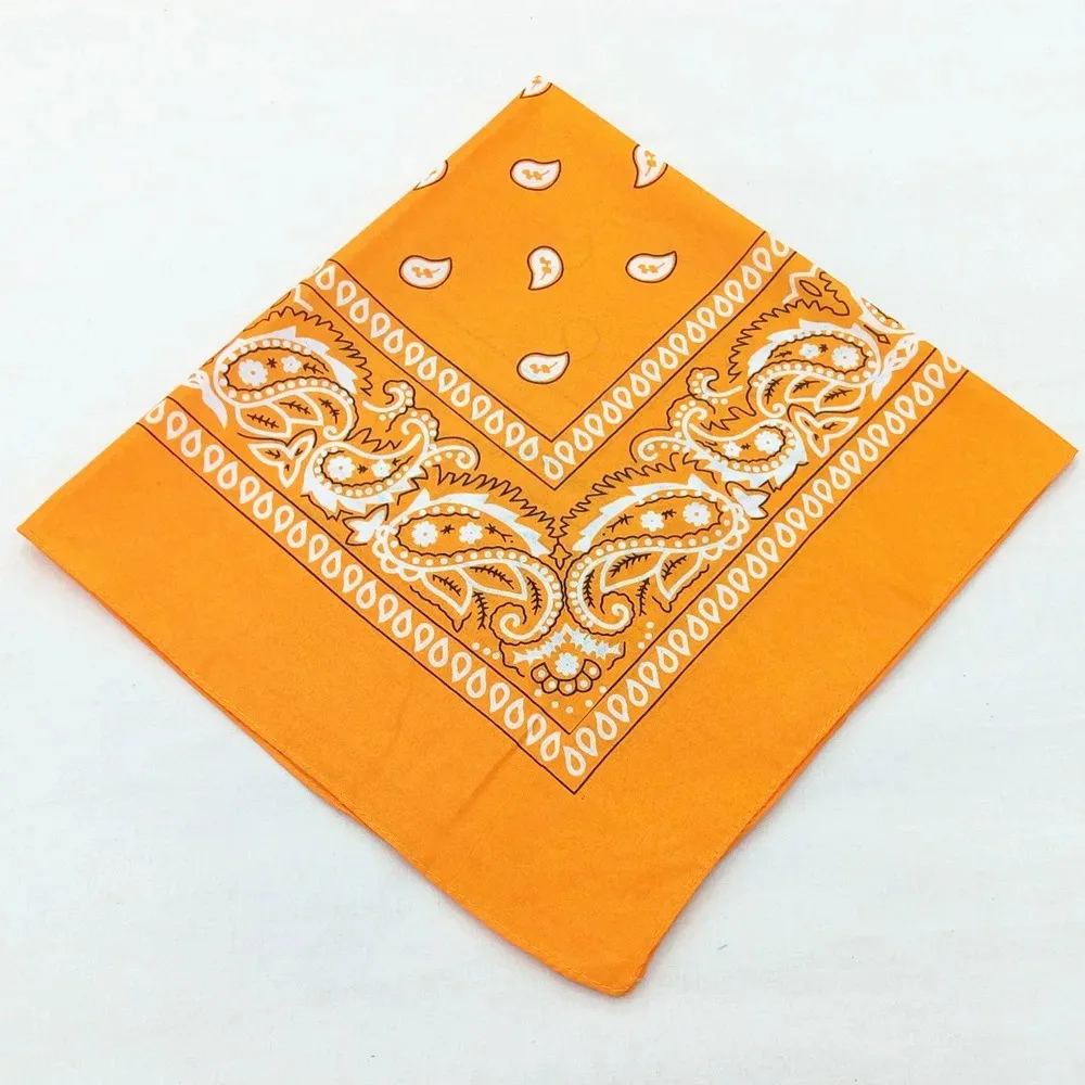 Unisex Männer Frauen Bandana Haarband Cowboy Herren Biker Sport Kopfbedeckung Handgelenk Haarwickel Einseitiger Kopfwickel Schal Paisley
