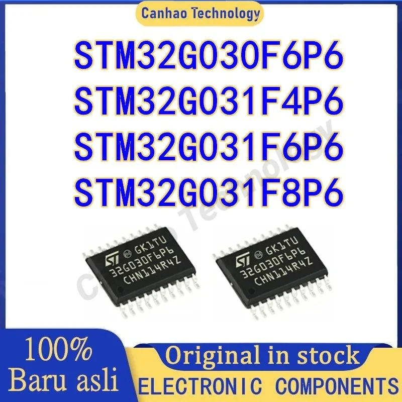 

STM32G030F6P6 STM32G031F4P6 STM32G031F6P6 STM32G031F8P6 STM32G030F6 STM32G031F4 STM32G031F6 STM32G031F8 STM32G IC Chip SOP20