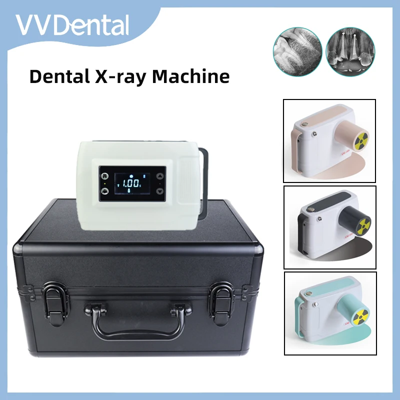 

VVDental Portable X-ray Camera Compatible with X-ray Film and Digital RVG Sensor High Frequency X-Ray Machine for Dental Clinic