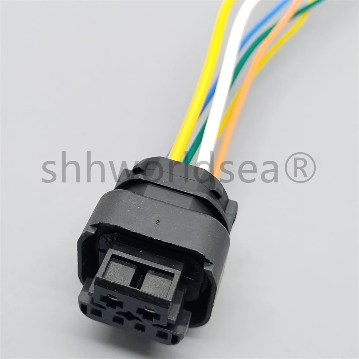 shhworldsea 6 Pin Auto  connector female headlight LED tail light plug 2302238-1 8992188-01 for BMW