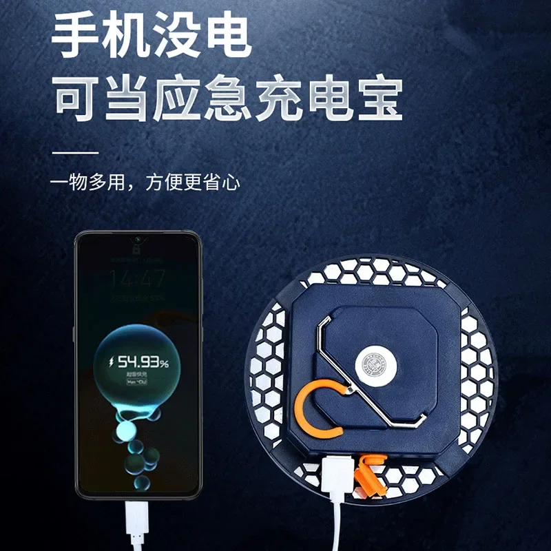 Practical and Lightweight Night Market Street Stall Emergency Light Rechargeable Super Bright Outdoor Camping Tent LED Lighting