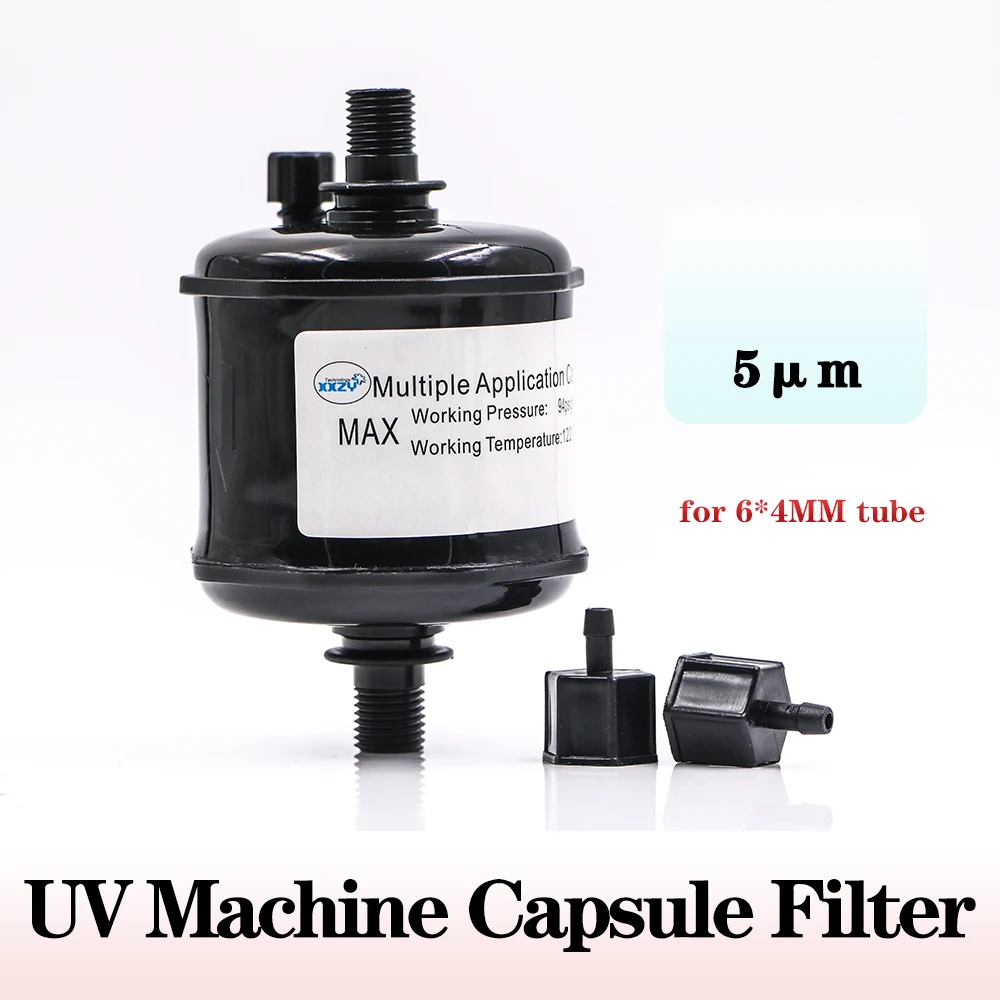 

УФ-машина, капсульный фильтр 5 мкм для Myjet LIiyu JHF Allwin, сольвентный принтер, чернильный фильтр, 5 микрон