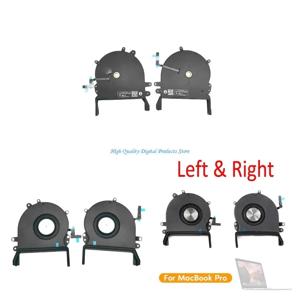 

U2JE левый и правый охлаждающий вентилятор CPU для 16 дюймов A2141 610-00351 610-00352 Cooler CPU Охлаждающий вентилятор замена