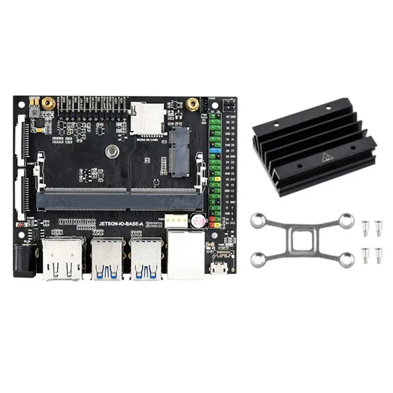 [ABDH] For Jetson Nano 4GB Developer Kit AI Artificial Intelligence Development Board with Heat Sink Programming Robot Learning