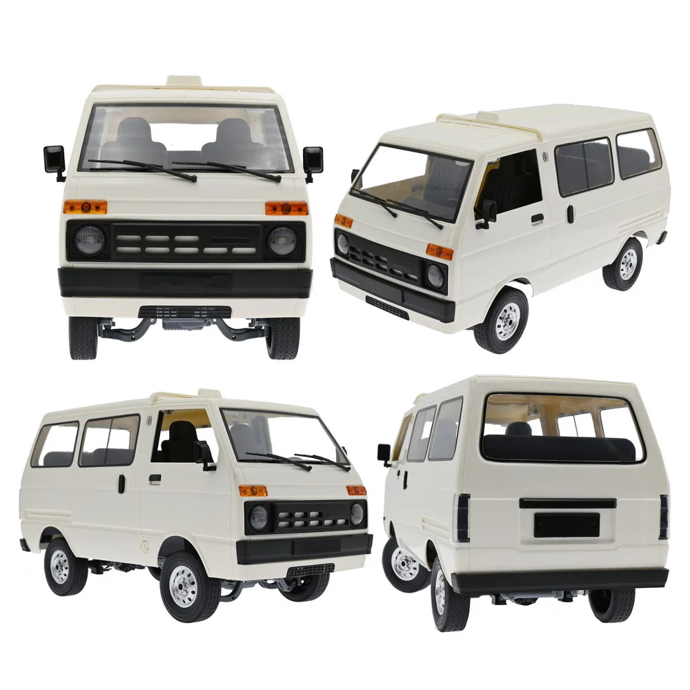 WPL  1:10 Scale 4WD RC Van Drift Car, RTR Retro Mini Truck Design, Hobby Grade Toy for Adults and Children