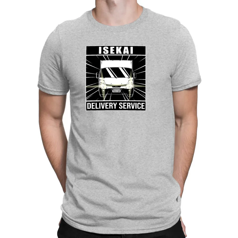 Truck-kun ISEKAI DELIVERY SERVICE! T-Shirt quick drying plus size tops oversized boys whites mens t shirts