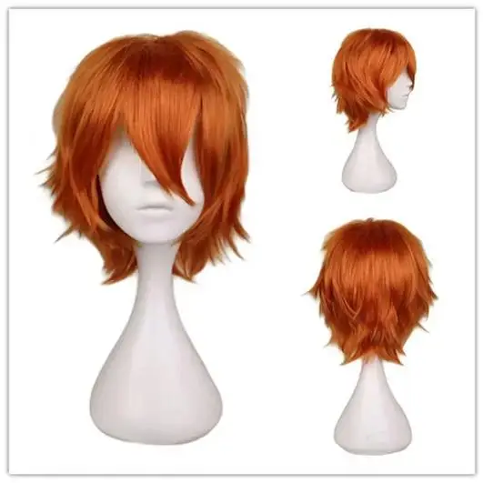 

Парик для косплея Ника Уайльда, оранжевый, из фильма «Зоопарк 2: Топиа», термостойкий синтетический парик, костюм для Хэллоуина и карнавала