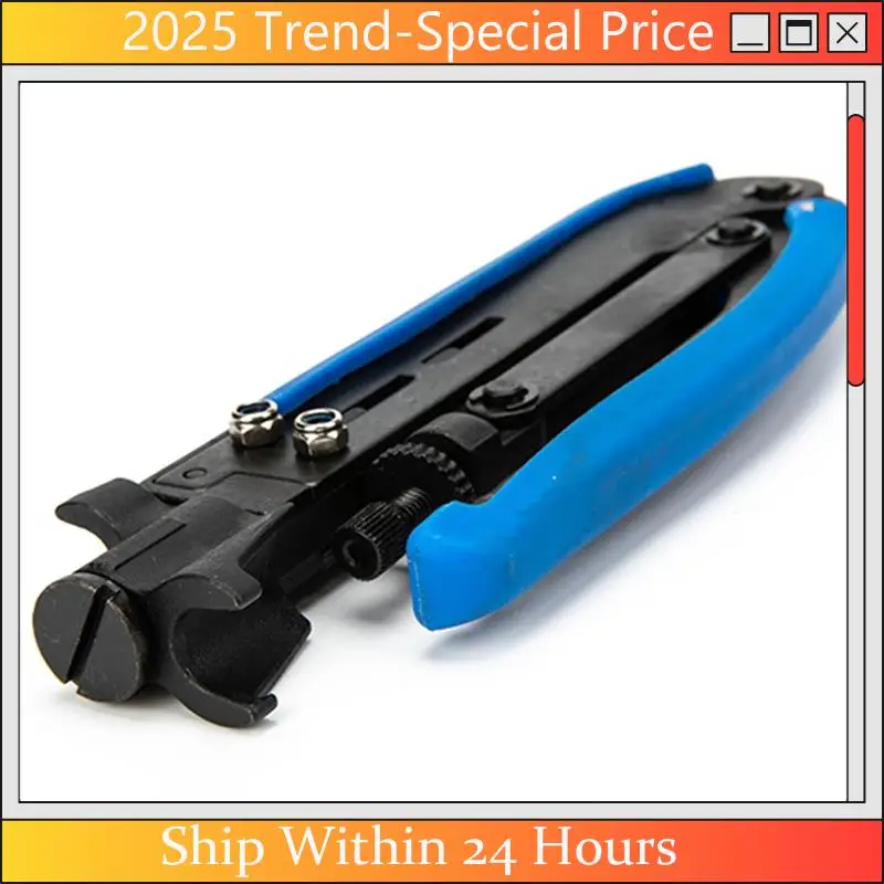 AA64 F Connector Crimping Plier Wire Crimper RG59 RG6 Cable TV Crimper Tool Compression Tool