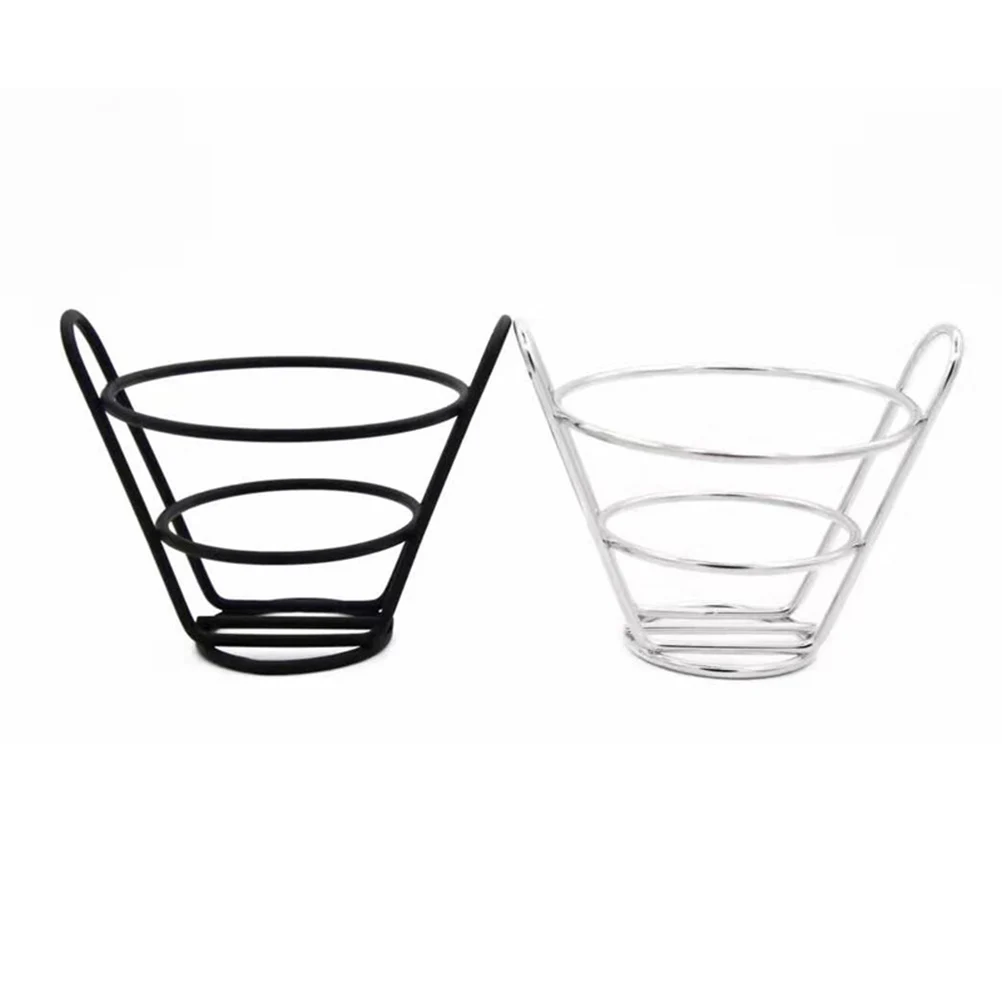 

French Fries Holder Practical Stand Compact Size Home Parties Picnics Outdoor Events Restaurants Snack Cone