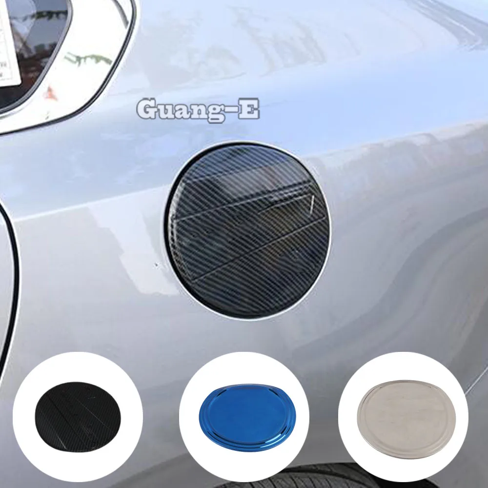 Top Quality Car Body Styling Gas/Fuel/Oil Tank Cover Cap Stick Lamp Frame Trim 1PCs For Kia K3 Forte Cerato 2019 2020 2021 2022