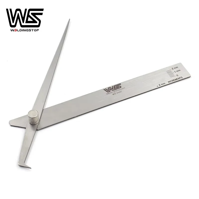 MINI V-WAC Welding Pit Undercut Precise Inspection Gauge 0-2mm 0.2mm Increment Measuring Tools