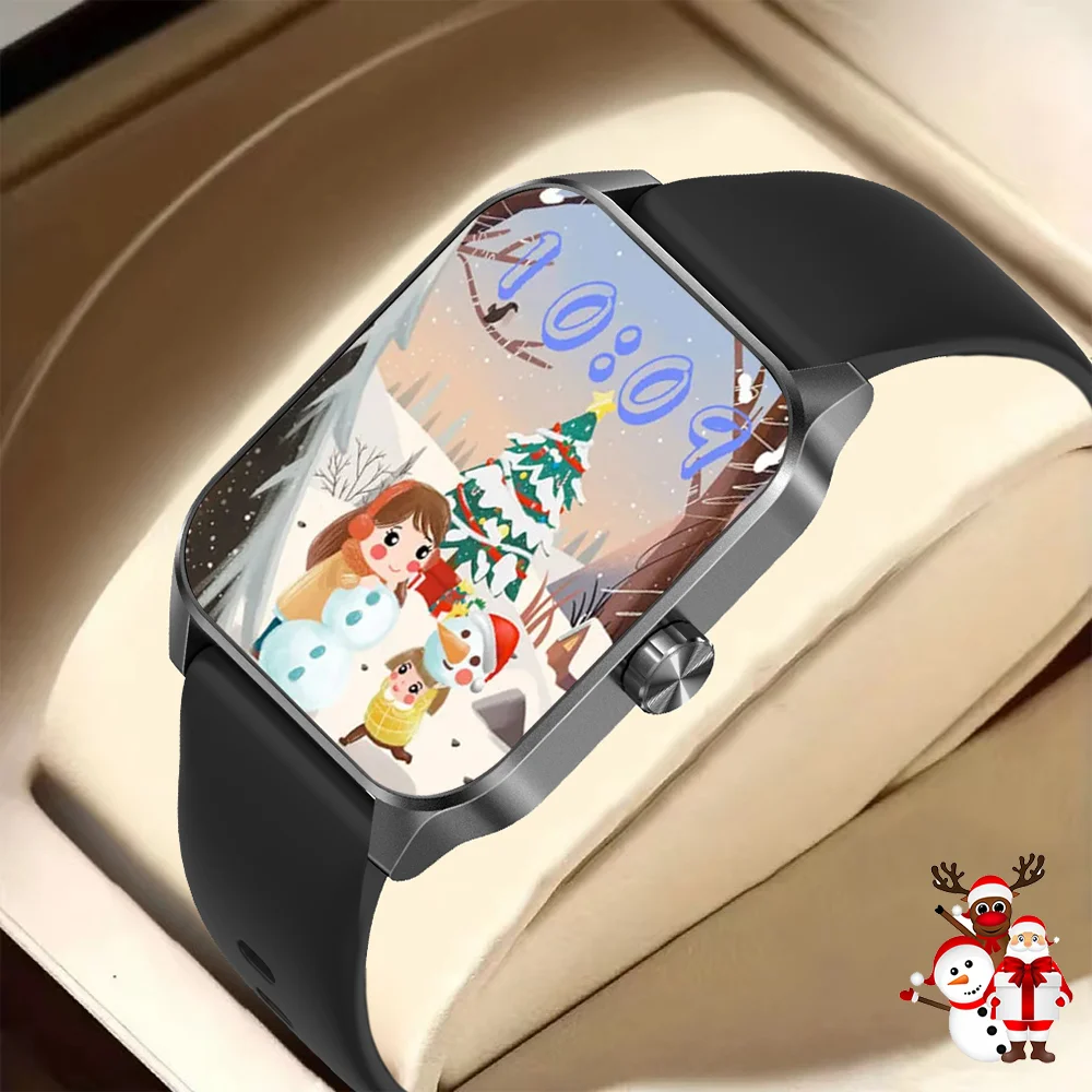 2024 Original Christmas Smart Watch with Exquisite Appearance, High Definition Screen, Bluetooth Call, Sports Mode