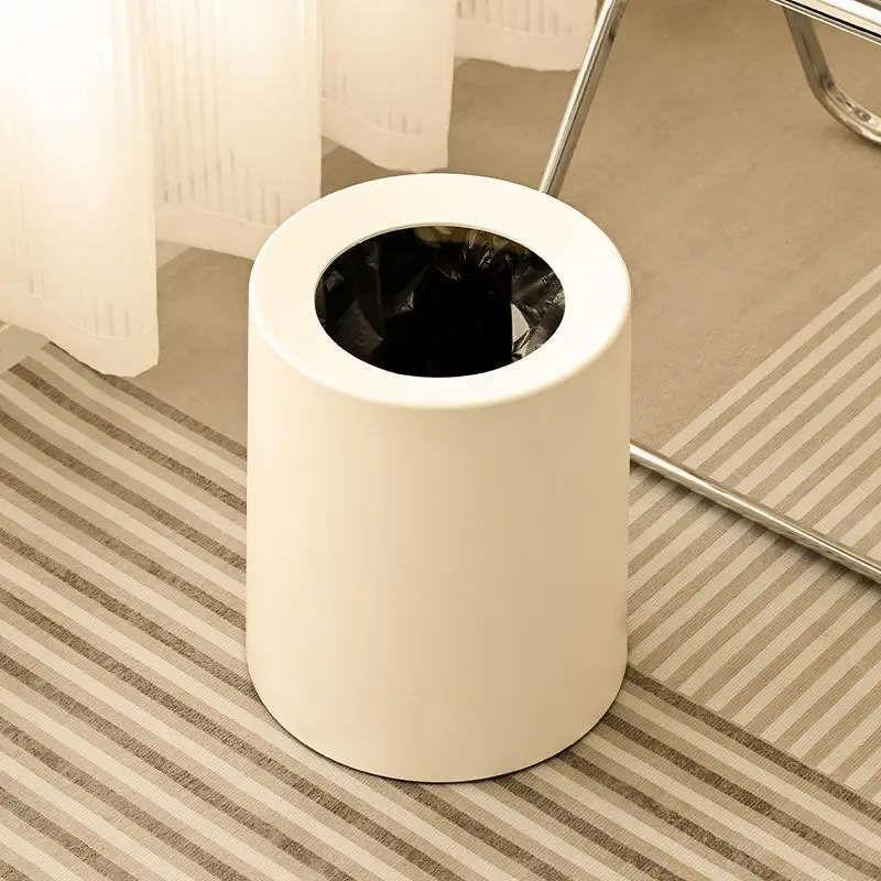 Double-layer Garbage Bins Household Simple Kitchen Bathroom Toilet Aesthetic Value Hotel Use Cleaning Waste Recovery Tools