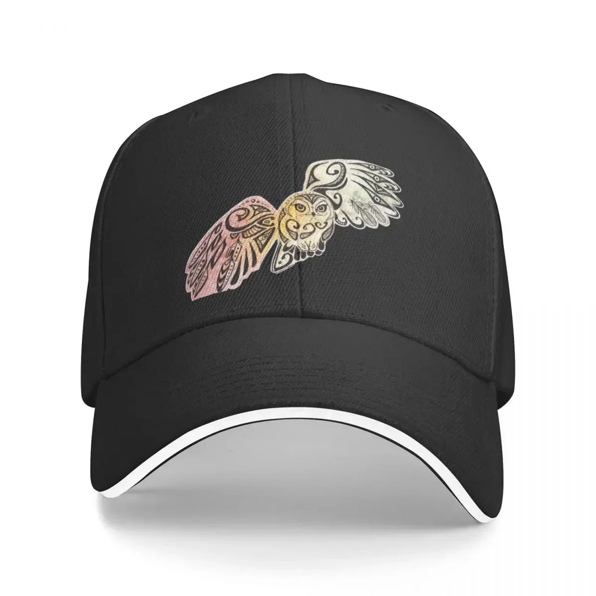 Saw-Whet Spirit Owl Baseball Cap Vintage Snap Back Hat fishing hat Ball Cap Woman Hats Men's