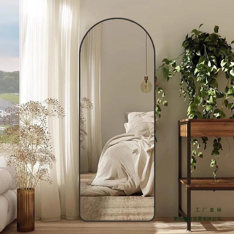 Full-length mirror Floor-to-ceiling mirror Home Internet celebrity clothing store Audition mirror Girls bedroom full-length mirr
